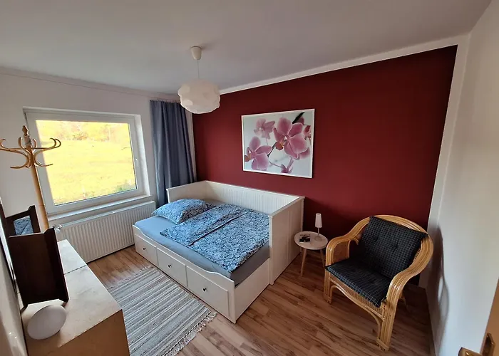 Weitblick mit Gemütlichkeit, Kaminofen und Sauna