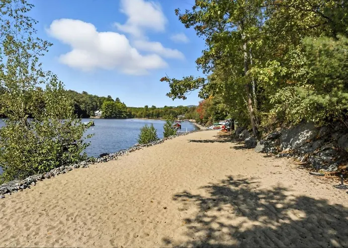 Modern Newfound Lake Condo, Lake Views & Beach
