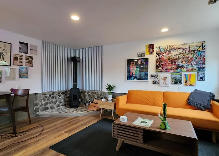 Unique Farm Apartment With Woodstove