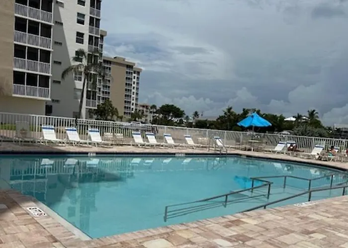Coastal Bonita Springs Condo Steps Away To Beach Pool