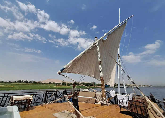 Saphir Dahabiya Luxury Sailing Boat Nile Cruise Every Saturday From Luxor 4 Or 7 Nights