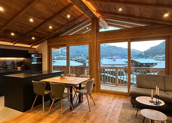 Mountainview-Lodge exklusiver Neubau mit Bergblick