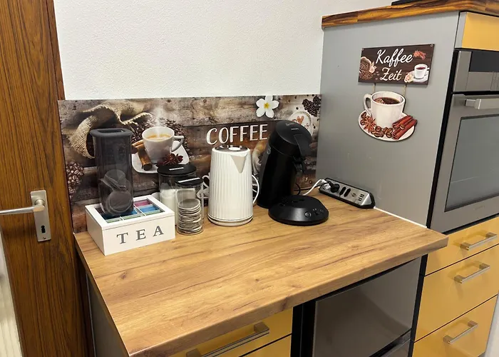 ULU Apartments in Würzburg Rimpar für bis zu 6 Personen I Netflix&TV I Kaffee I Tee I Brettspiele