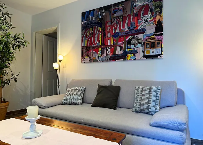 Ferienwohnungen Arp 2D mit Terrasse und Parkplatz