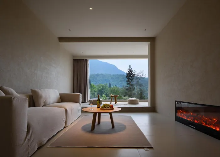 Twilight Cloud Spring Tree Private Hot Spring Homestay Bifengxia Panda Base Store