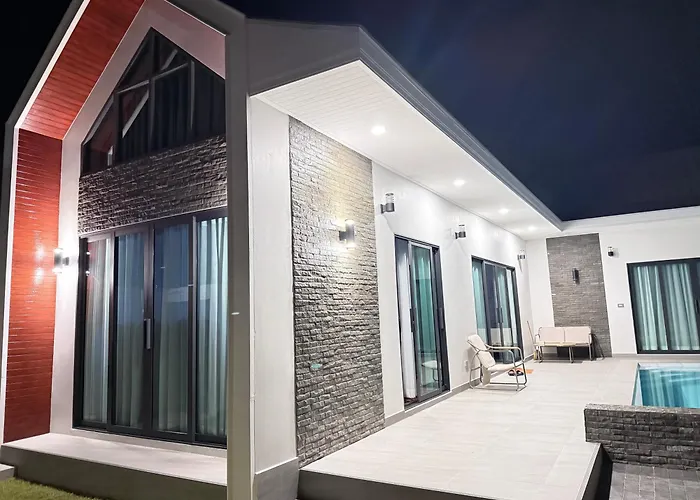 Villa Nataly Luxury Hotel House In Ao Nang Krabi Private Pool Jacuzzi Palm Free Kitchen From Airport