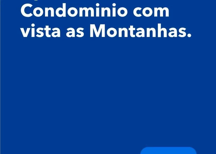 Apto novo em Condominio com vista as Montanhas.
