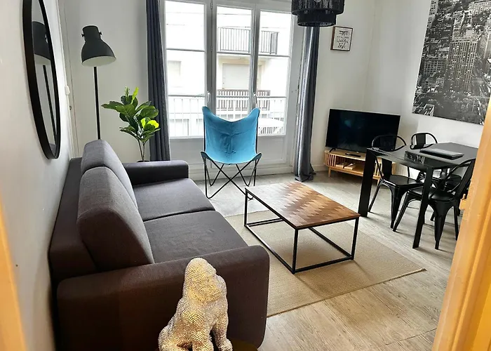 Alex - Appartement 2-4 Pers Au Calme Avec Balcon A 100M De La Plage De Berck