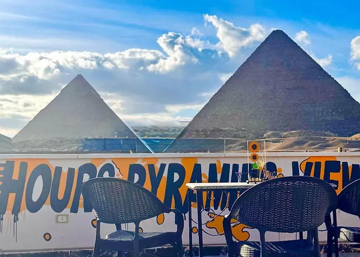 Horus Pyramids View
