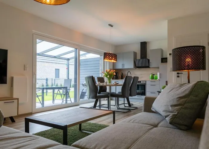 Ferienwohnung Sonnenstrahl am Harkebrügger See mit Sauna
