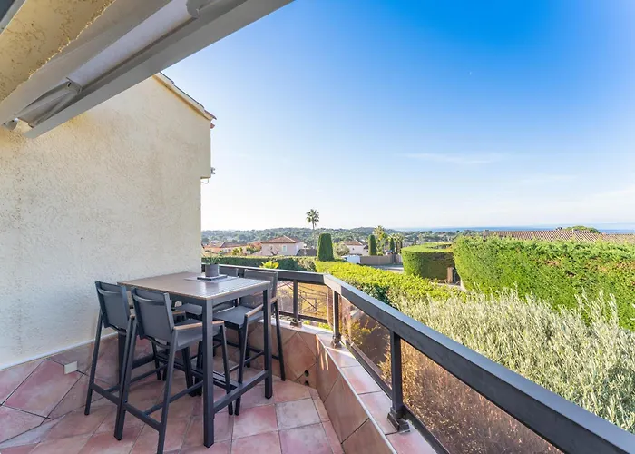 Appartement Vue Mer Au Calme Piscine & Parking