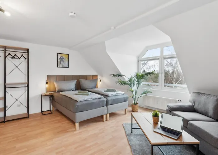 Halles Premium Studio - Sonne #2 - Parkplatz, ruhige Lage, top Anbindung