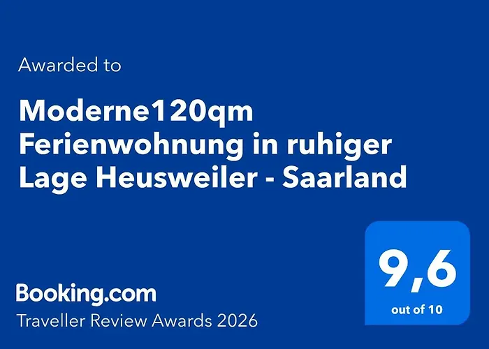 Moderne120qm Ferienwohnung in ruhiger Lage Heusweiler - Saarland