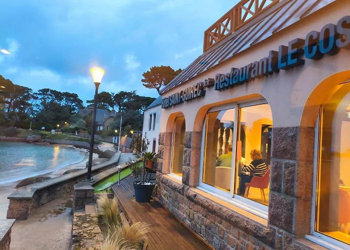 Logis Hotel Saint Guirec Et De La Plage