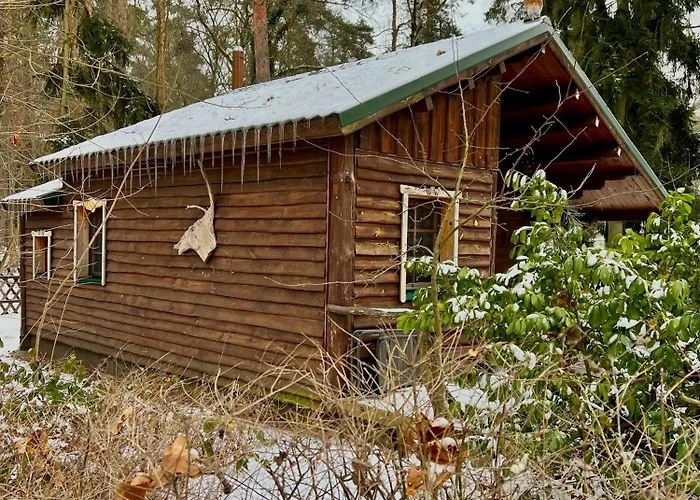 Holzhaus Waldwichtel am Wald und See