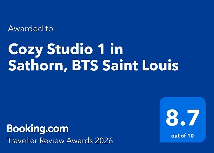 Cozy Studio 1 In Sathorn, Bts Saint Louis