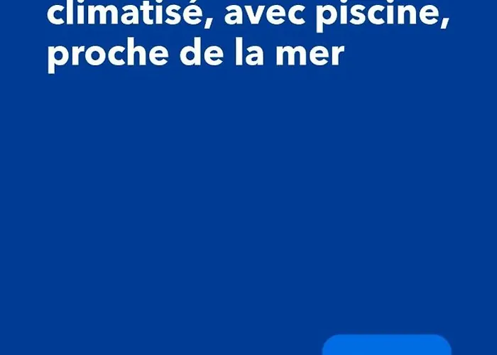 Studio De Standing Climatise, Avec Piscine, Proche De La Mer