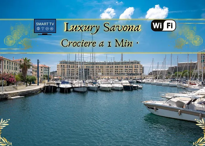 Luxury Savona - Crociere 1 Min Free Wifi - Ac