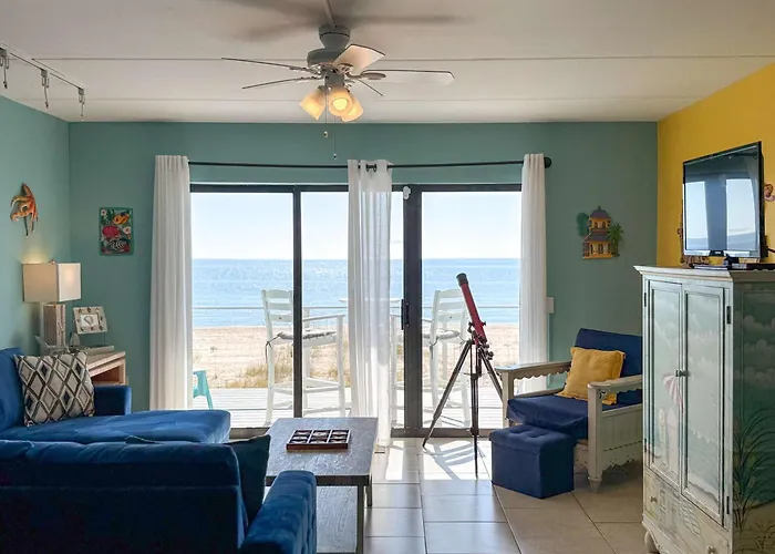 Gulf-Front Villa A-6 Pool Access Sleeps 6