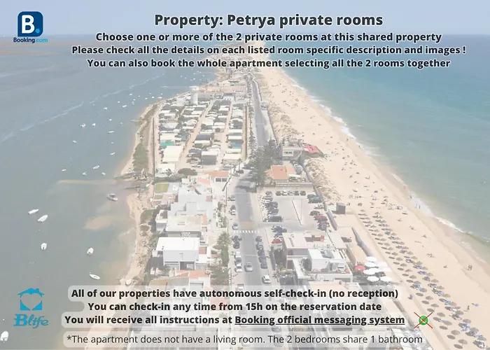 Blife Petrya Private Rooms At Faro Beach