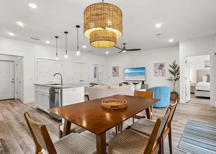 Beach House With Private Pool - Sunny Sands By Panhandle Getaways