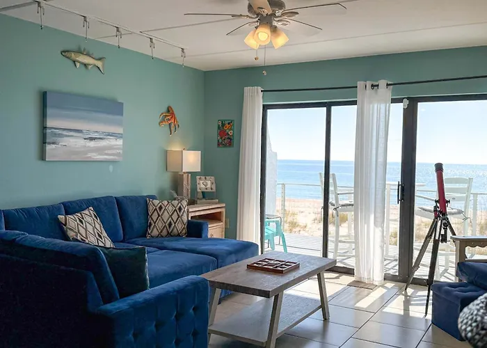 Gulf-Front Villa A-6 Pool Access Sleeps 6