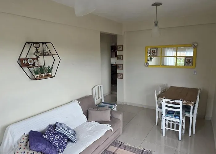Apartamento Aconchegante 200m Praia Grande