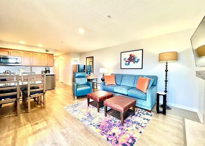 214 Seascape Resort 1Br W Oceanview & Huge Balcony