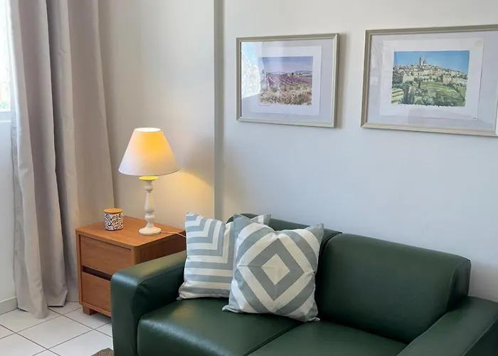 Apartamento no centro com ar-condicionado