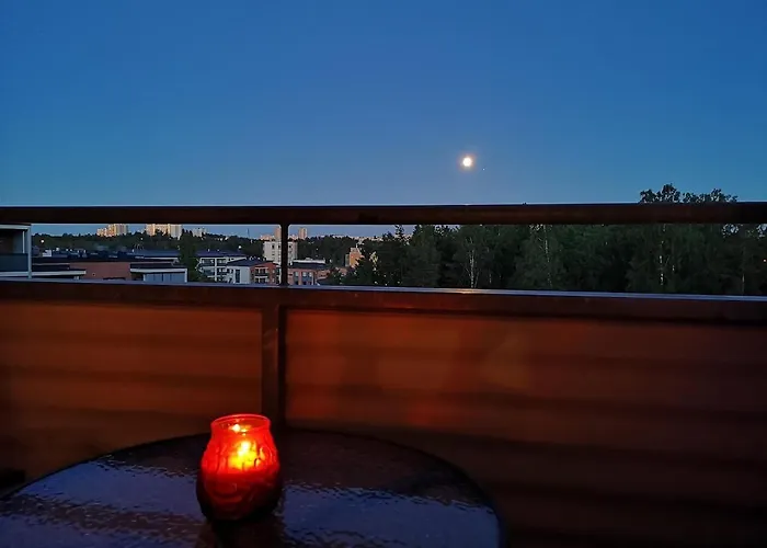 Elegant And Cozy Apartment With Sauna In Espoo