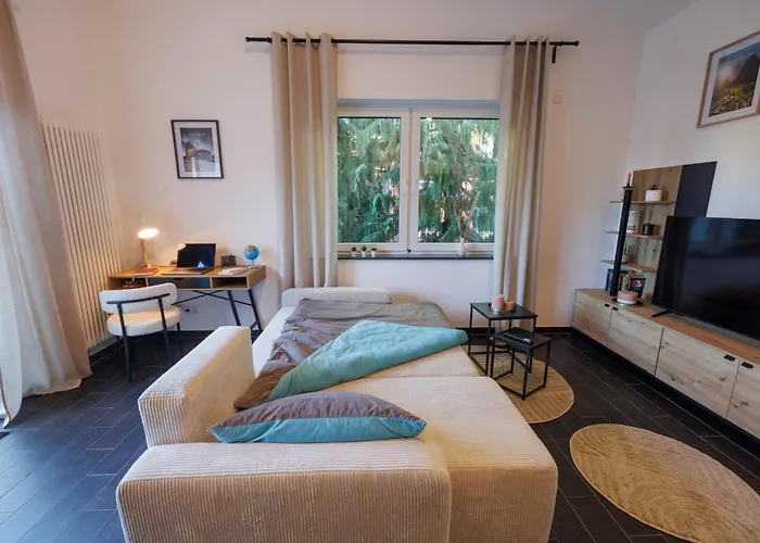 Modernes City Apartment in Lübbecke mit Terrasse