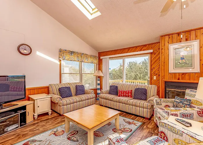 Misty Blue - Corolla, Ocean Sands, 200 Yards To Beach, Ocean View, Pets Ok, Flex Stays Year Rnd