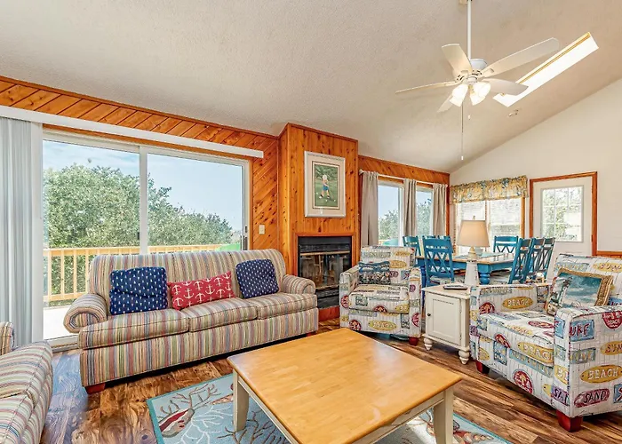 Misty Blue - Corolla, Ocean Sands, 200 Yards To Beach, Ocean View, Pets Ok, Flex Stays Year Rnd