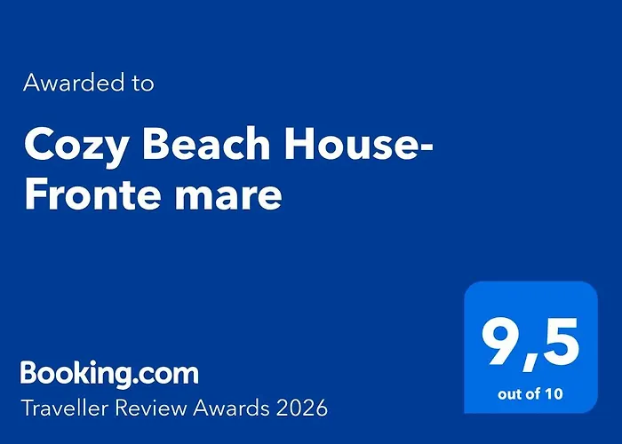Cozy Beach House-Fronte Mare