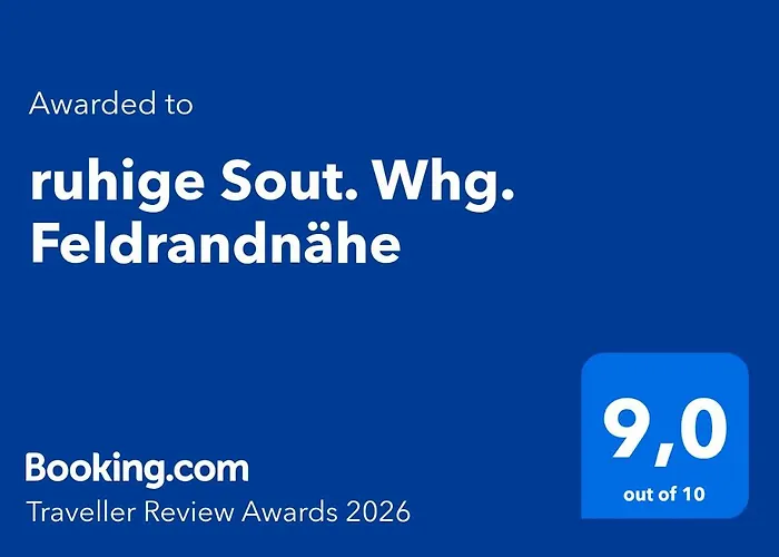 ruhige Sout. Whg. Feldrandnähe