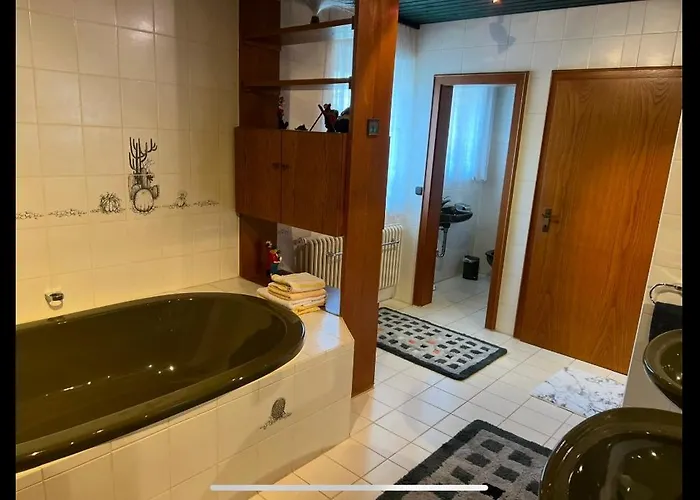Ferienhaus Natternberg Spacious Apartment Large Living Room 4 Bedrooms Garden Quiet Near Deggendorf