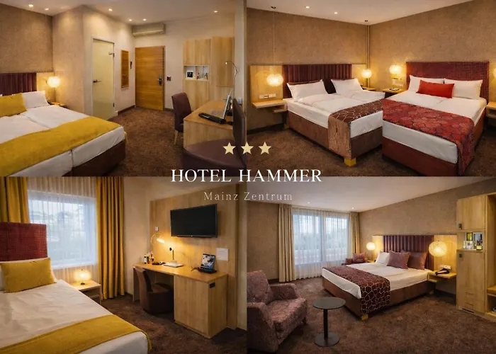 Top Hotel Hammer - Klimatisiert Mainz Hauptbahnhof