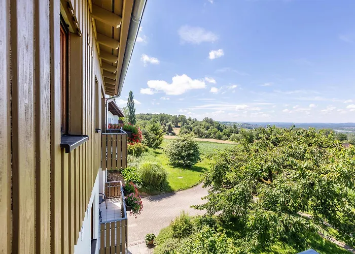 PAPPELHOF Deluxe Landurlaub mit Panoramablick - Motorradunterkunft Fahrradunterkunft