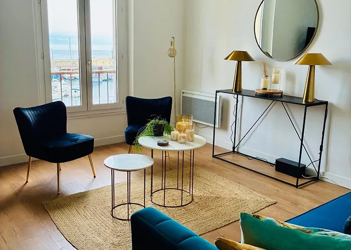 Sognu Di Matteu - Bel Appartement Entierement Climatise - Vue Mer, Vieux Port Bastia