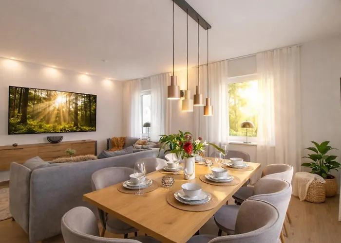 Stilvolles City-Apartment I WLAN l Küche I Zentral I 8P
