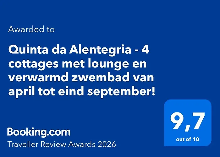 Quinta Da Alentegria - 4 Cottages Met Lounge En Verwarmd Zwembad Van April Tot Eind September!