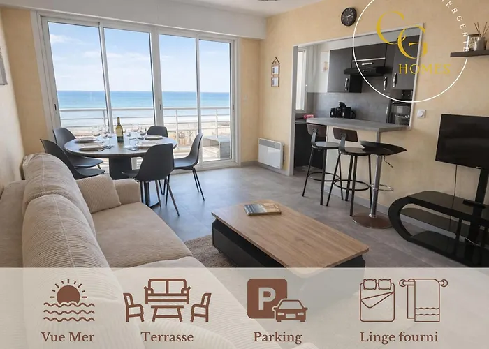 Face Mer Grand T3 Familial, Parking Gratuit