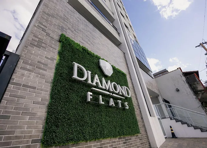 Flats Diamond - Conforto, ed.novo e moderno localização impar