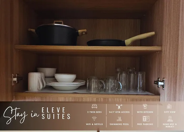 Eleve Suites Twin Suites At Novotel Hotel Residences At Acqua Near Bgc And Makati