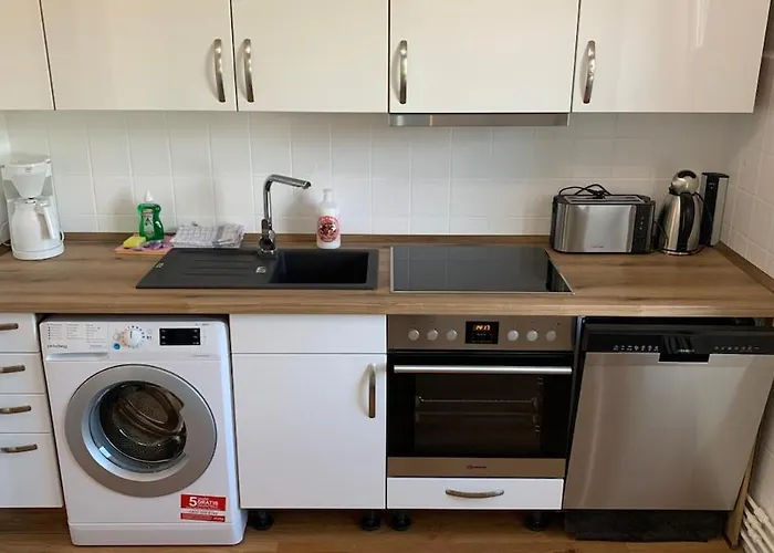 Möblierte Wohnung in Fürstenwalde für bis zu 8 Personen