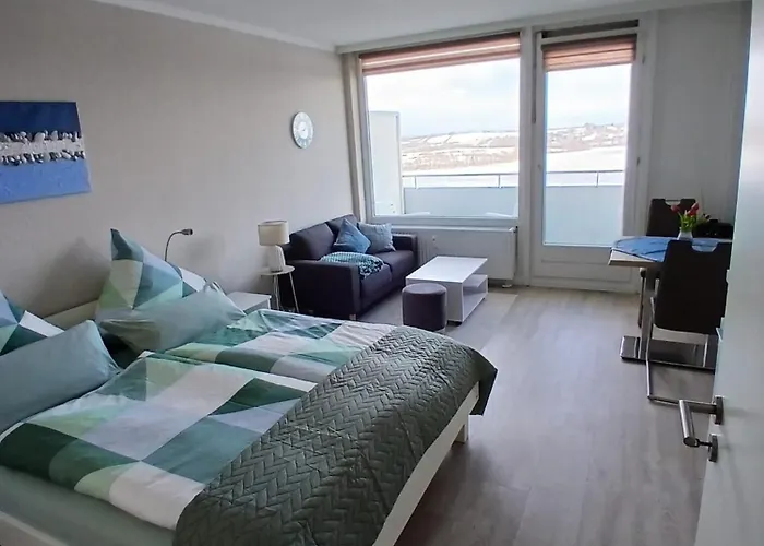 Ferienwohnung mit Traum Seeblick am Kurpark in Bad Segeberg