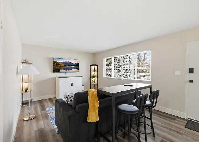 5 Min-West University Of Oregon-Downtown Eugene-King Suite