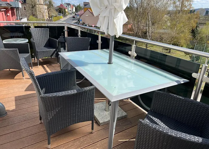 Ferienwohnung Maria mit Elbblick
