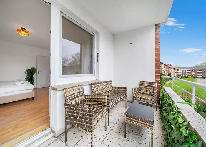 Design-Wohnung I Balkon I zentral I Küche