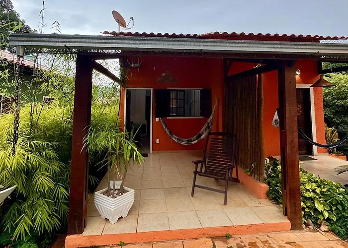 Chalé no Cipó 900m da Cachoeira Véu da Noiva